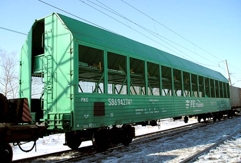 Железнодорожные перевозки машины  из Санкт-Петербурга в Москву